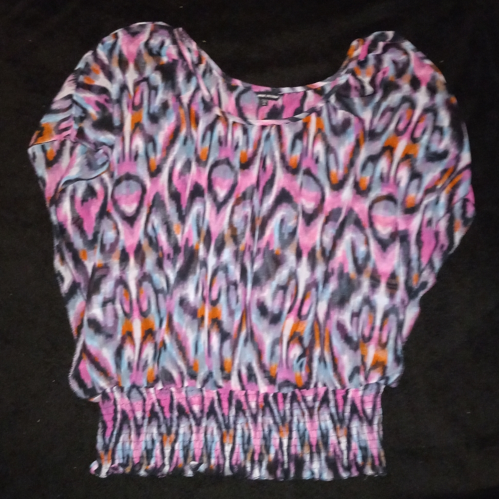 Unique Spectrum Women's XL Sheer Top